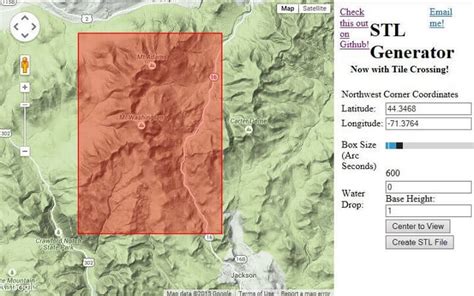 terrain stl generator.